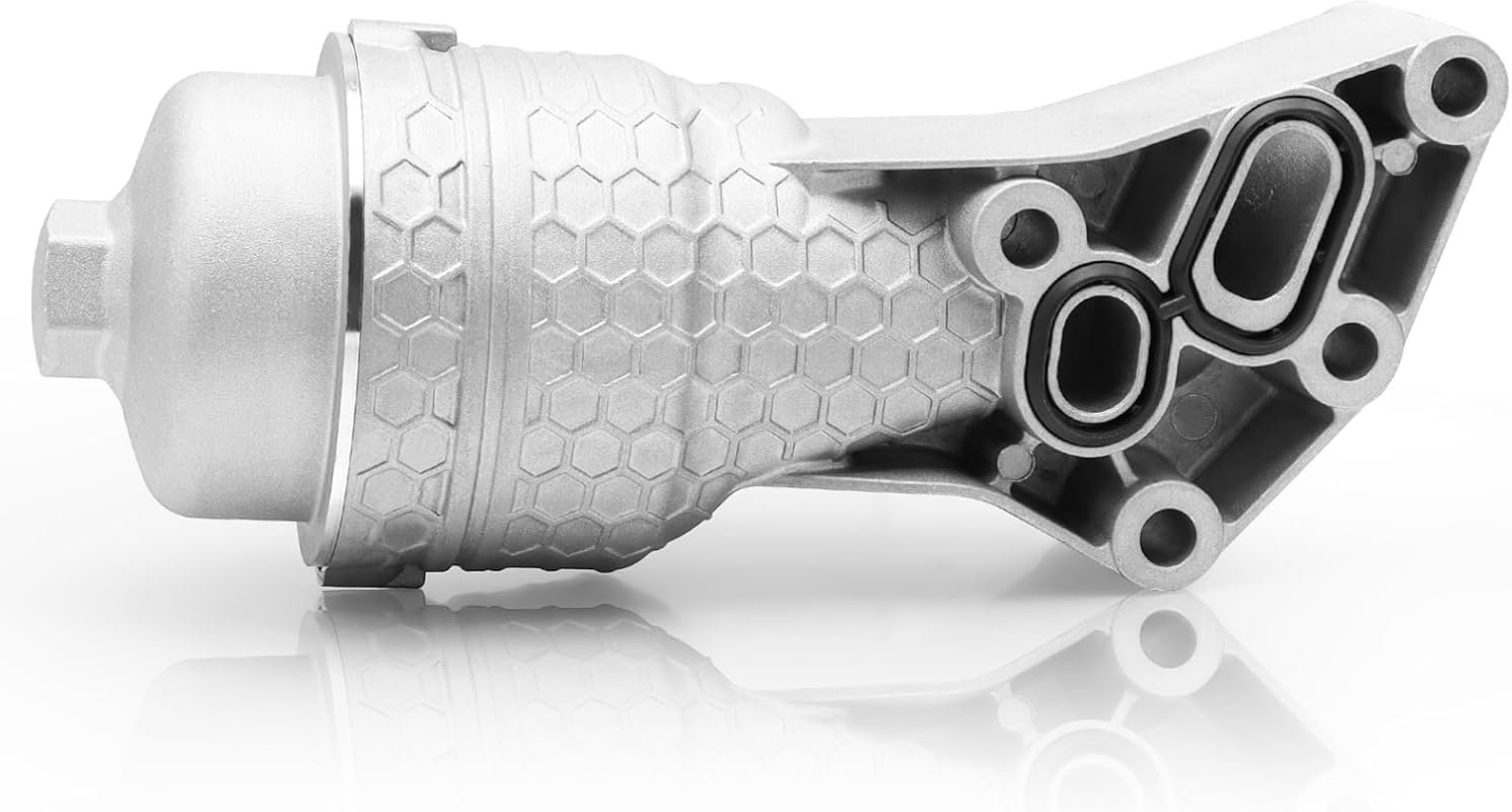 Leak-Proof Aluminum Oil Filter Housing Kit for Hyundai, Kia, Genesis –