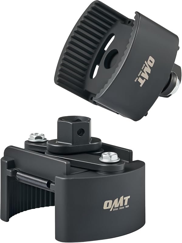 Orion Motor Tech 2-Piece Adjustable Oil Filter Wrench 60-80mm 80-105mm