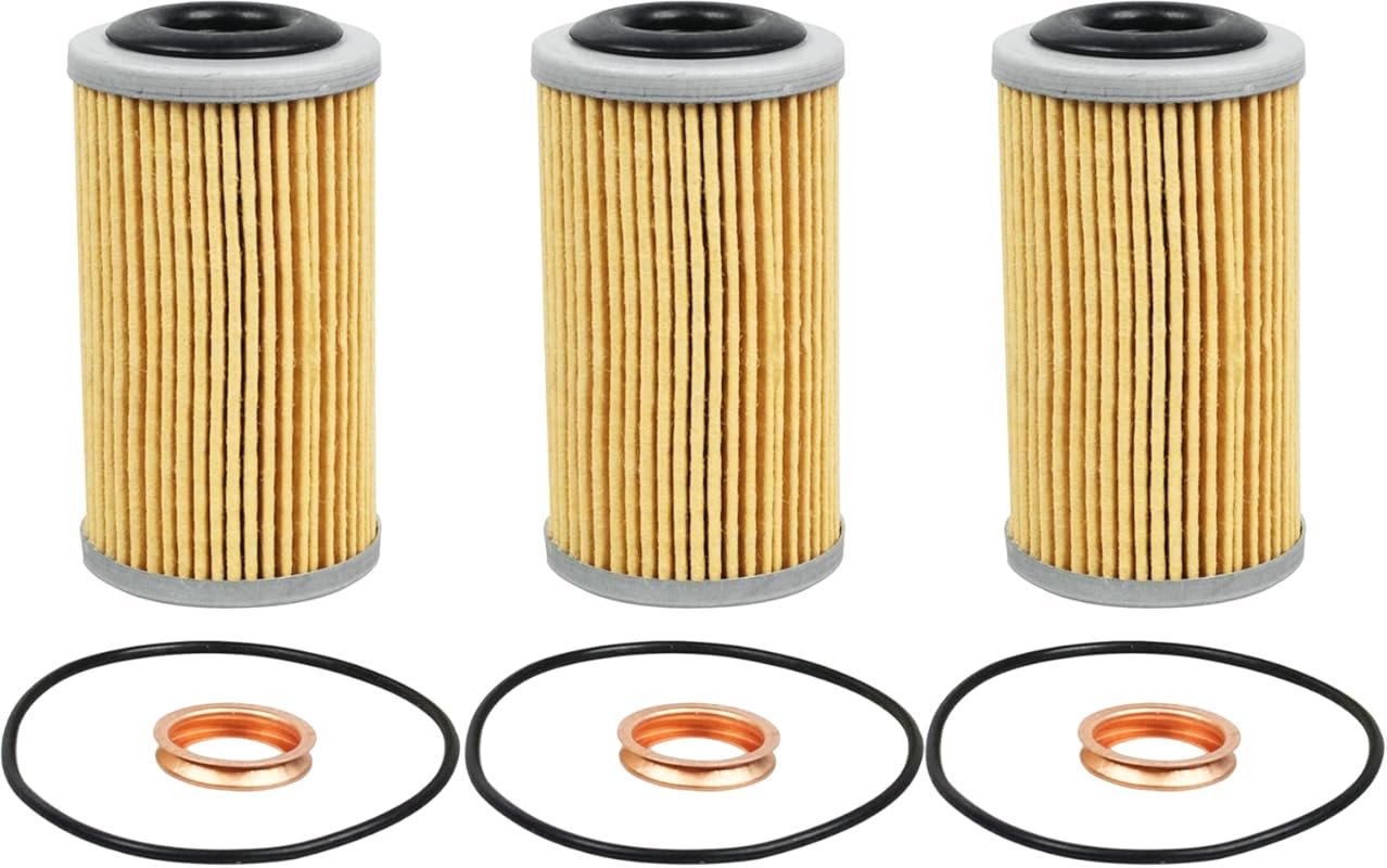 3-Pack 31726-28X0A Transmission Oil Filter for 2013-2019 Nissan Altima