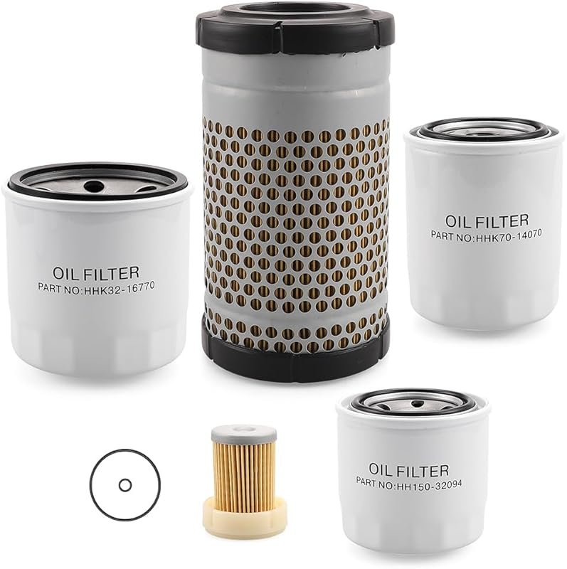 Maintenance Filter Kit for RTV X1140 1100C 1120D Engines – Oil, Fuel, 