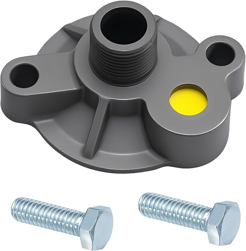 Chevy SBC BBC V8 Spin-On Bypass Oil Filter Adapter with 2 Bolts Replac