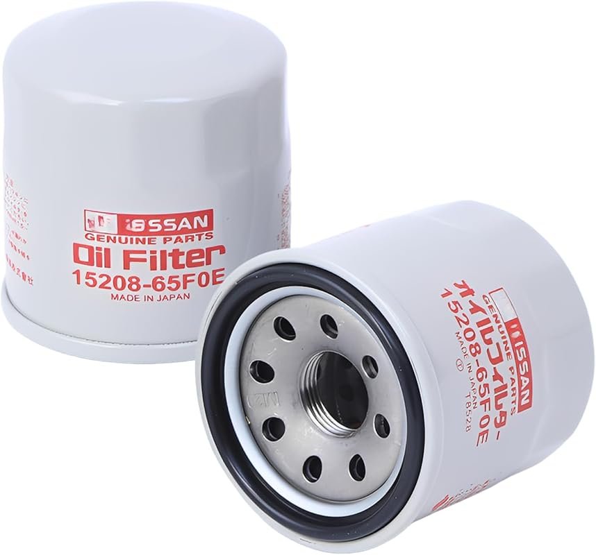 2-Pack 15208-65F0E Engine Oil Filters for Nissan Rogue Altima Frontier