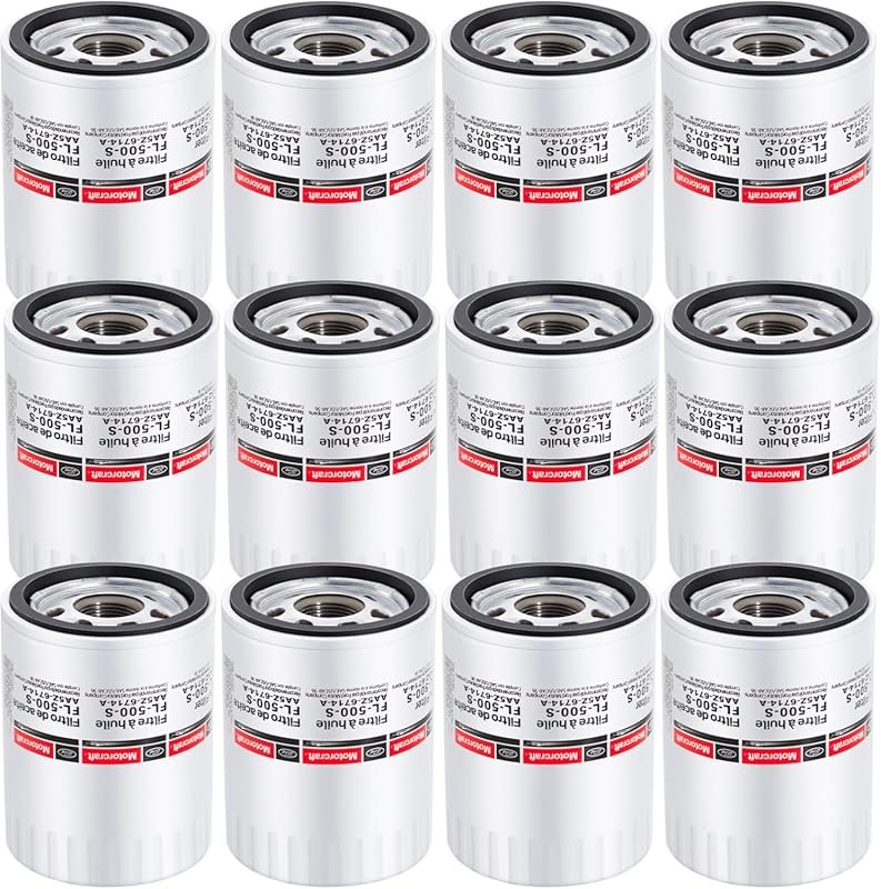 12-Pack Engine Oil Filter – Fits Ford F150, Explorer, Mustang, Chevrol