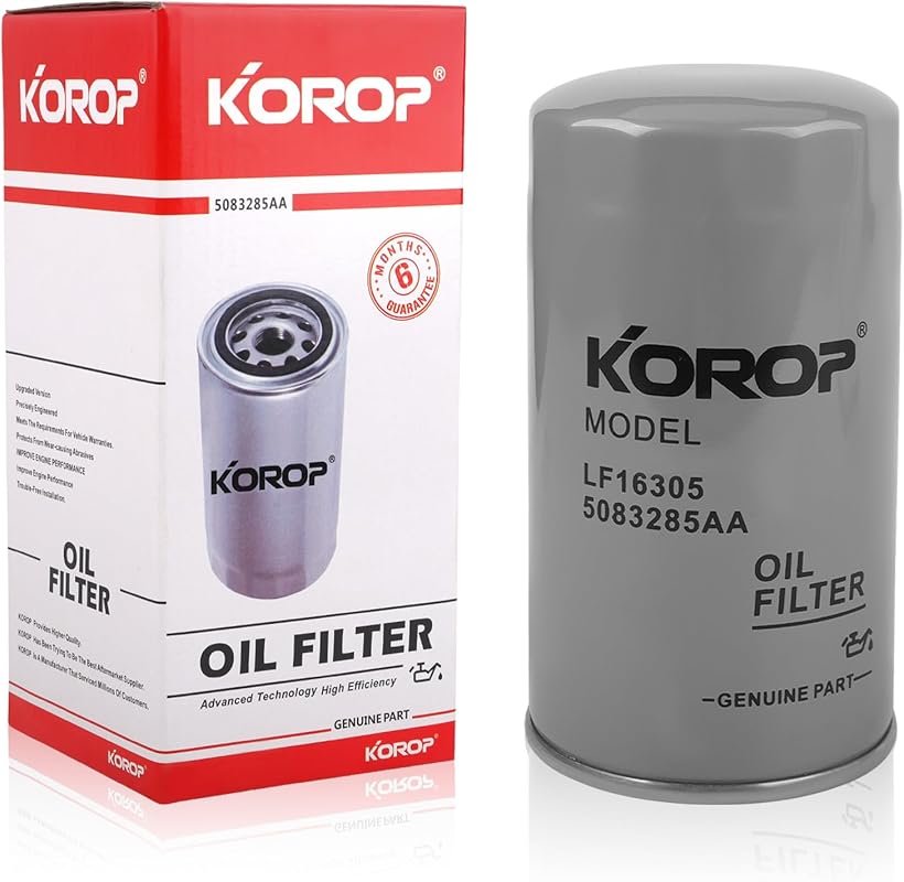 6.7L 5.9L Cummins Oil Filter Kit for 1989-2024 Ram 2500-5500 Diesel wi