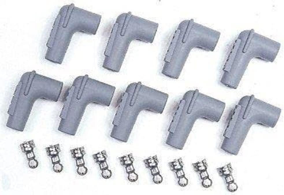 MSD 8850 Spark Plug Wire Boot Kit, Set of 9 High-Performance Ignition 