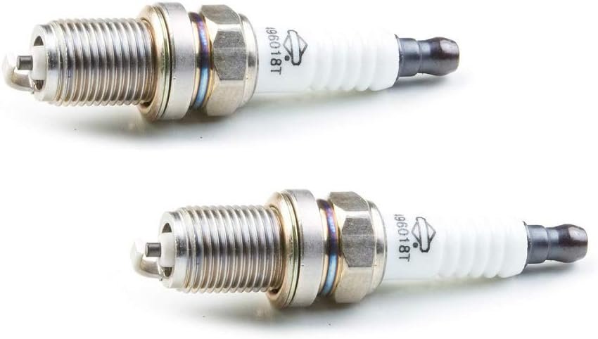 Briggs & Stratton 496018 2-Pack Spark Plug for OHV Engines Replaces 50