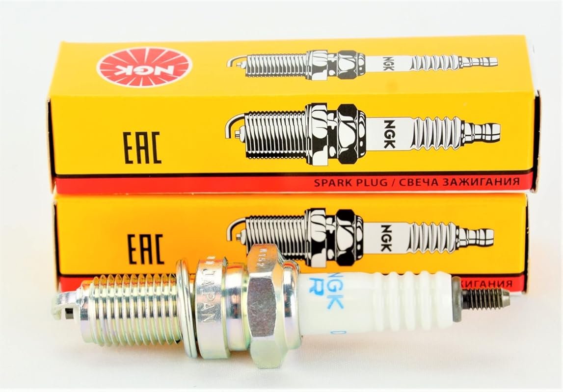 NGK #4929 Standard Spark Plugs, DPR8EA-9, Set of 2 for Optimal Engine 