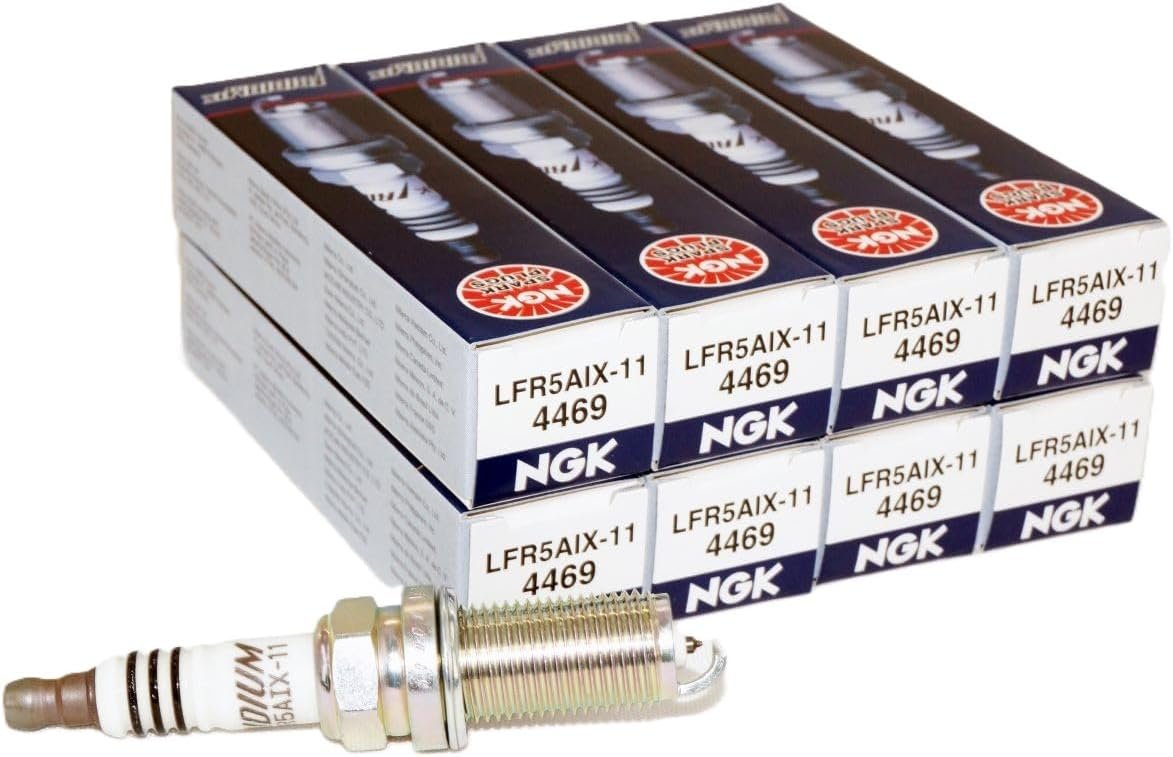 NGK Iridium IX Spark Plugs – High Performance Ignition (8 Pack)