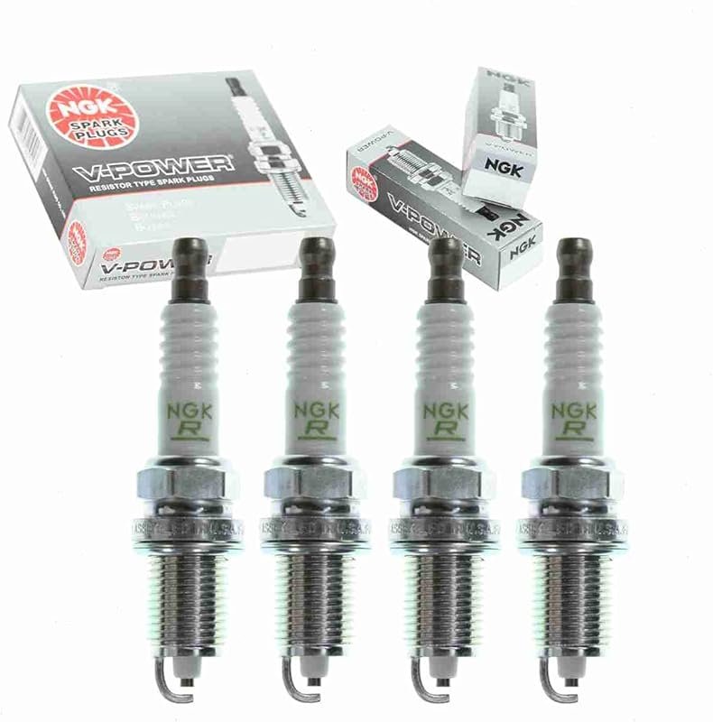 NGK V-Power Spark Plugs Set of 4 for Honda Civic 1.5L 1.6L L4 1992-200