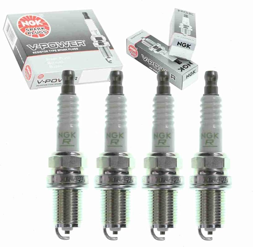 NGK V-Power Spark Plugs for Scion xB 2.4L L4 2008-2012, 4-Pack