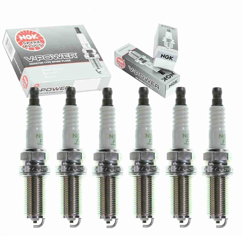 NGK V-Power Spark Plugs (6-Pack) for Infiniti G35 3.5L V6 2003-2007