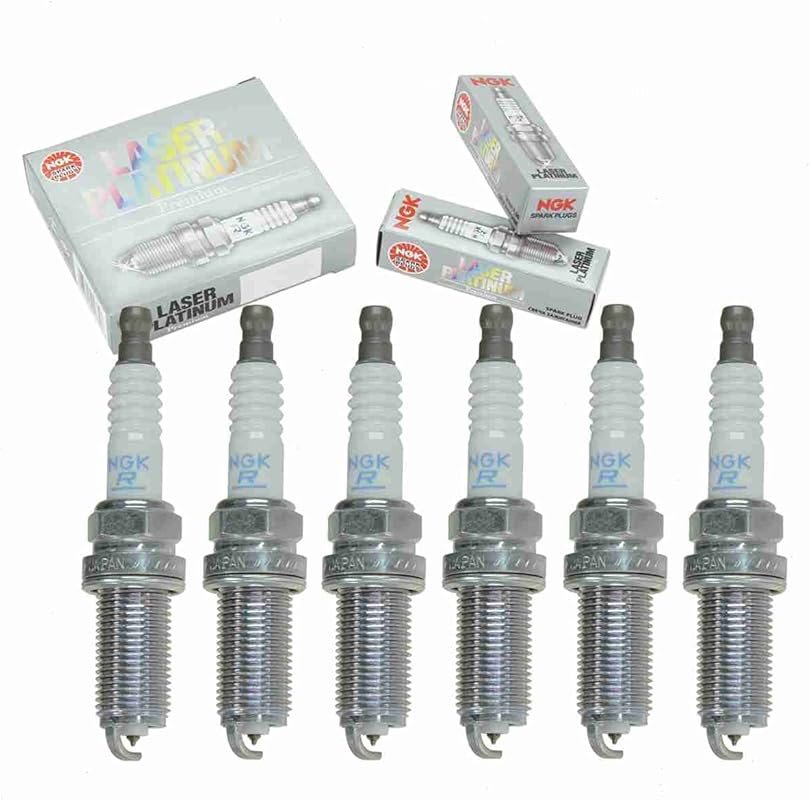 NGK Laser Platinum Spark Plugs (6-Pack) for Infiniti G35 3.5L V6 2003-