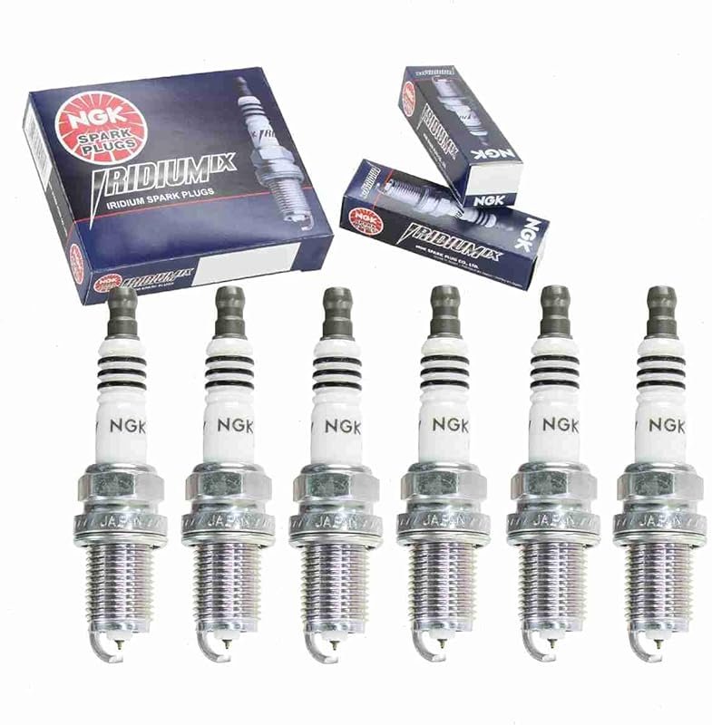 NGK Iridium IX Spark Plugs 6 Pack, OEM Fit Lexus ES300 3.0L V6 1994-20