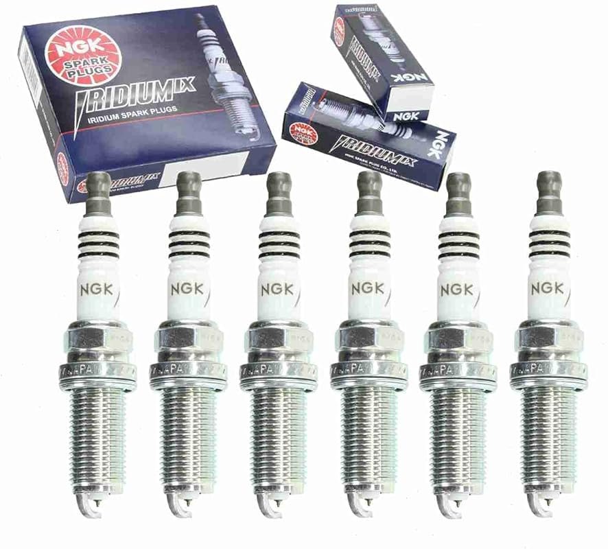 6-Piece NGK Iridium IX Spark Plugs for Lexus ES350 3.5L V6 (2007-2018)