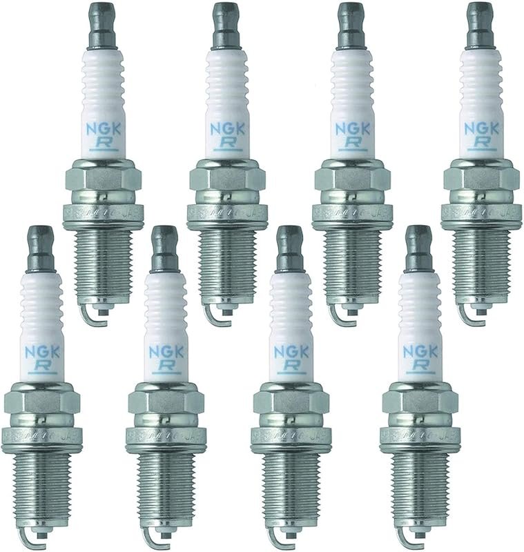 NGK FR5 Spark Plugs (8-Pack) Stock #7373 High Performance Ignition