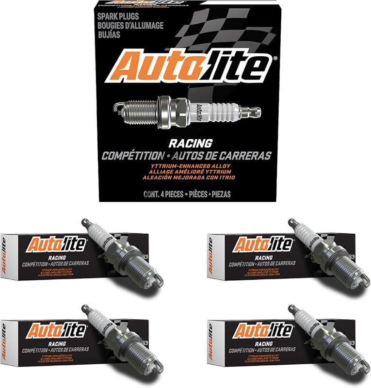 Autolite AR24-4PK High Performance Racing Resistor Spark Plugs Pack of