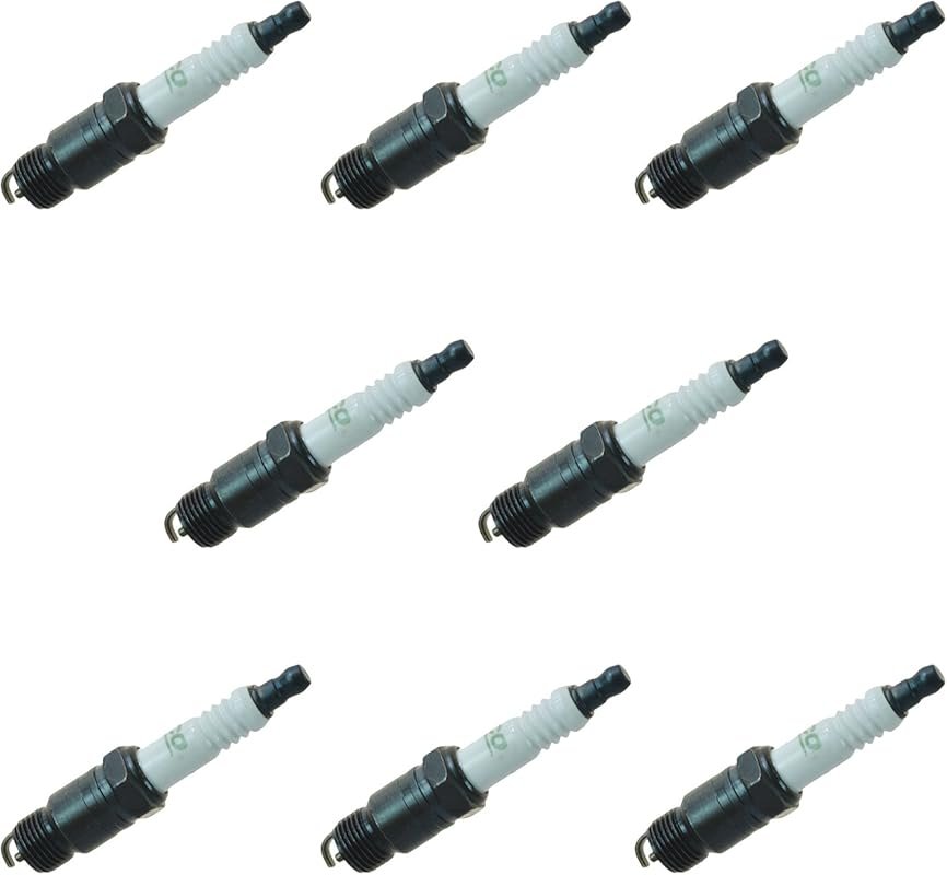 AC Delco R45TS Spark Plug Set of 8 for Chevy GMC Buick Cadillac Pontia