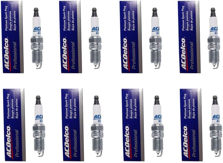 ACDelco Professional Platinum Spark Plug (Pack of 8)