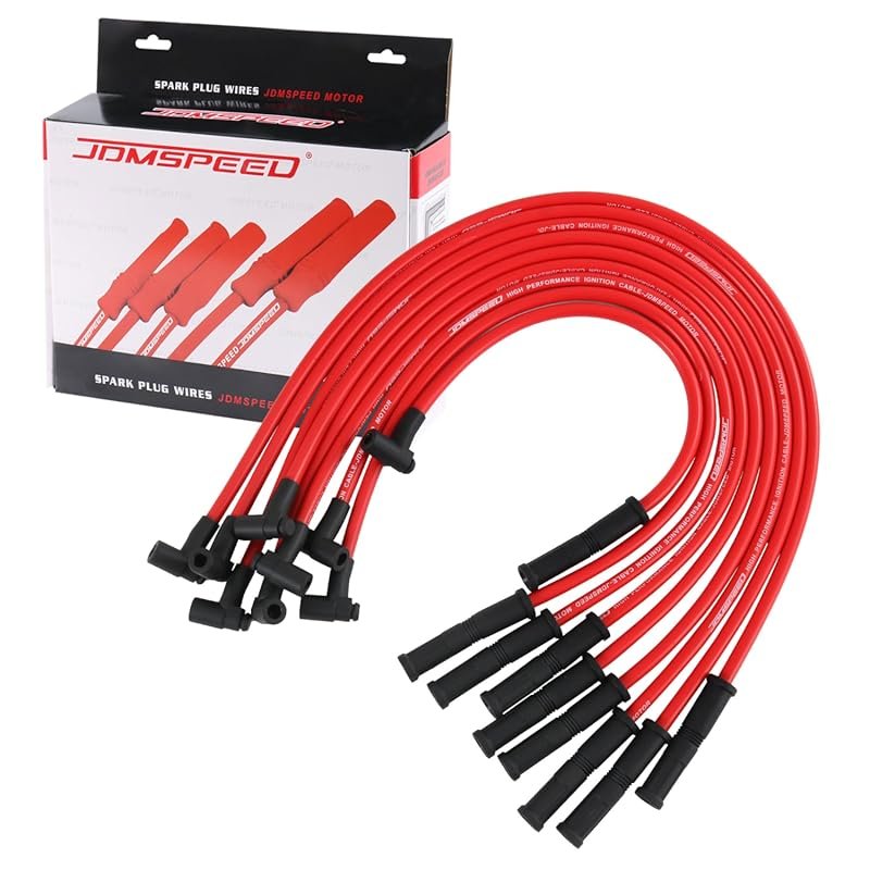 JDMSPEED HEI Spark Plug Wires Set – Perfect Fit for SBC BBC V8 Engines