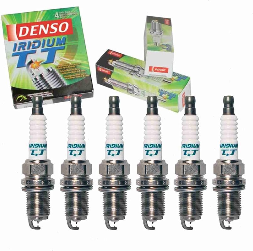 DENSO Iridium TT Spark Plugs 6 Pack, OEM Replacement for Lexus ES300 3