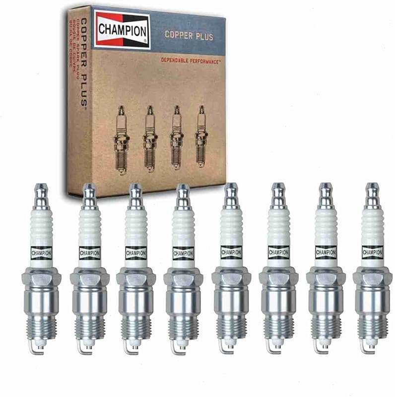8pc Champion Copper Plus Spark Plugs for Chevrolet Corvette 5.0L/5.7L 