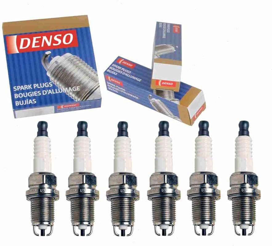 6-Pack DENSO Standard Spark Plugs for Toyota 4Runner 3.4L V6 1996-2002