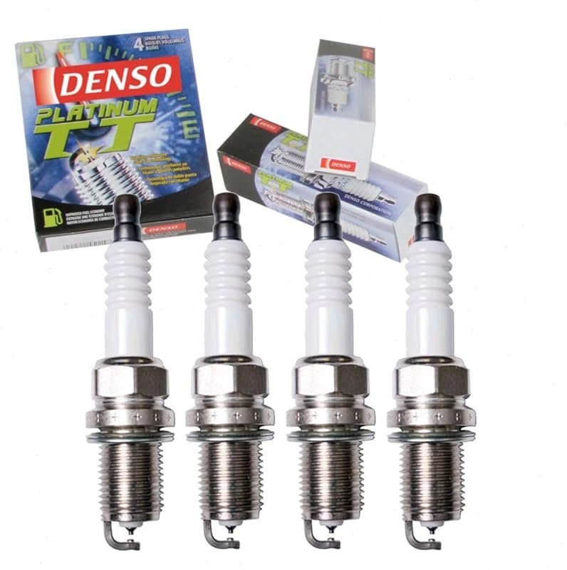 DENSO Platinum TT Spark Plugs for Toyota Prius 1.5L L4 2001-2009