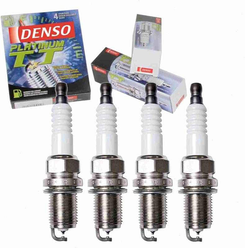 DENSO Platinum TT Spark Plugs Compatible with Toyota Echo 1.5L L4 2000