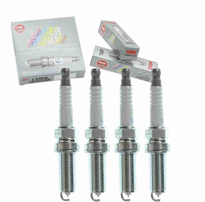 4-Pack NGK Laser Iridium Spark Plugs for Kia Rio 1.6L L4 (2012-2019)