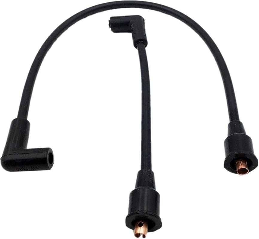 8.8mm Spark Plug Wire Set Compatible with Harley Davidson FLH 80 Elect