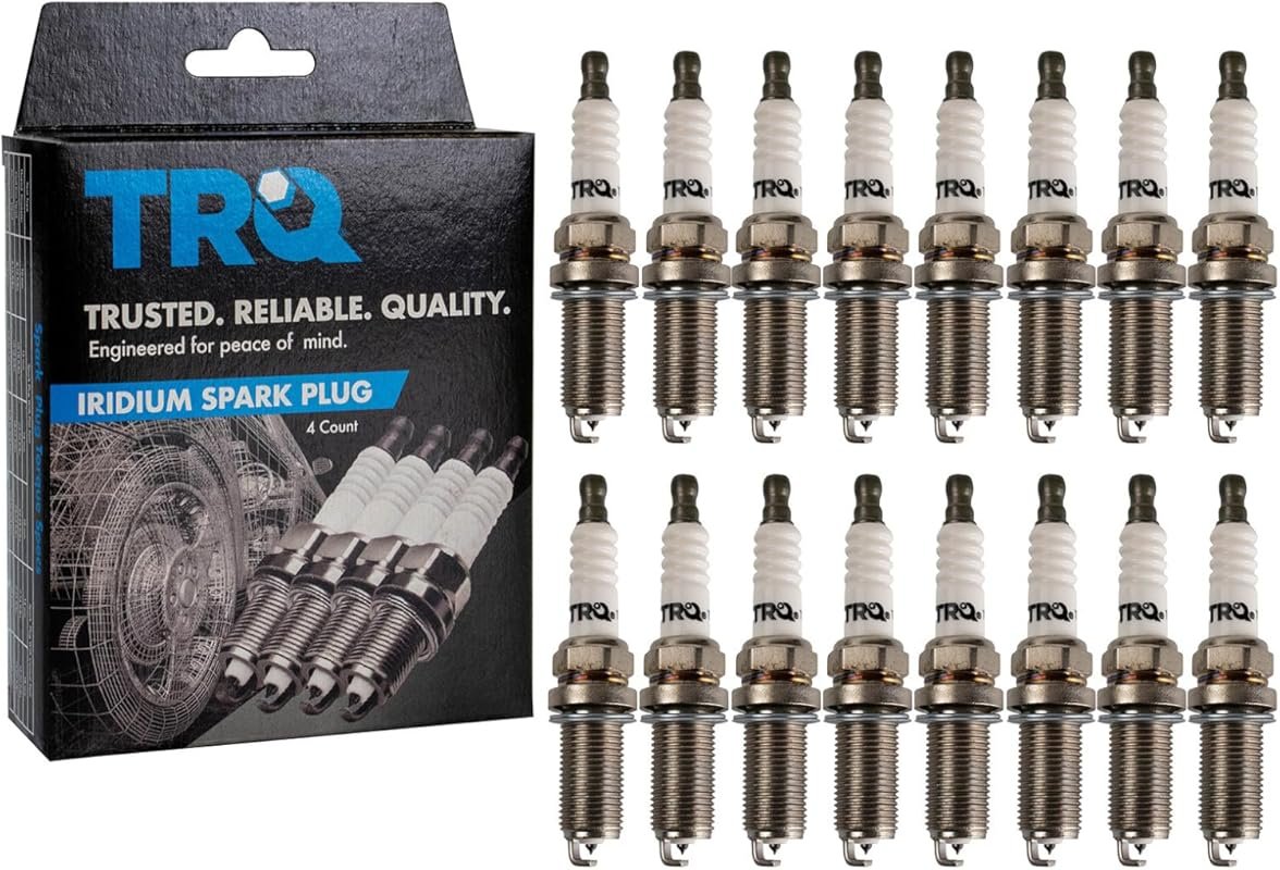 TRQ Iridium Spark Plug Tune-Up Kit 16-Piece for Chrysler Dodge Ram Jee