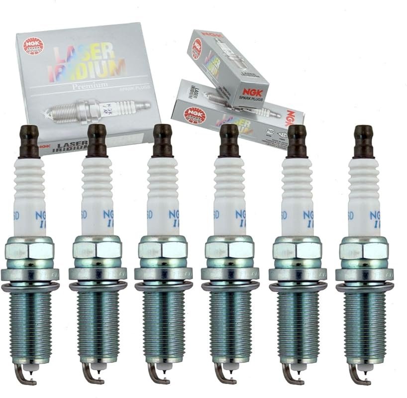 6pc NGK Laser Iridium Spark Plugs for Lexus RX350 3.5L V6 2007-2015