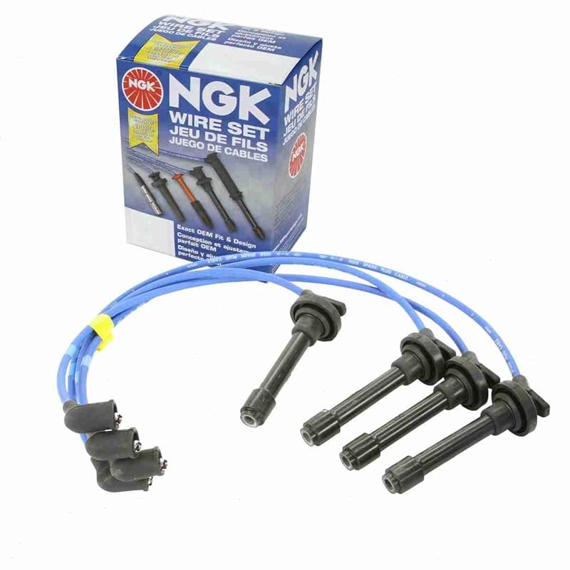 NGK Spark Plug Wire Set for Mazda Miata 1.6L/1.8L L4 1990-2000