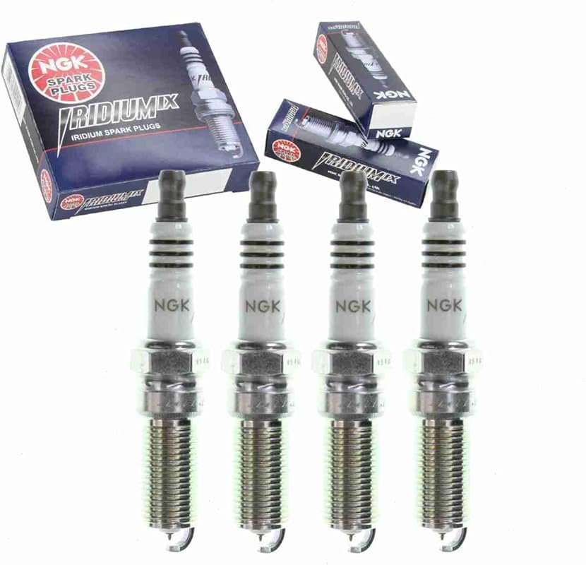 4-Piece NGK Iridium IX Spark Plugs for Land Rover Range Rover Evoque 2