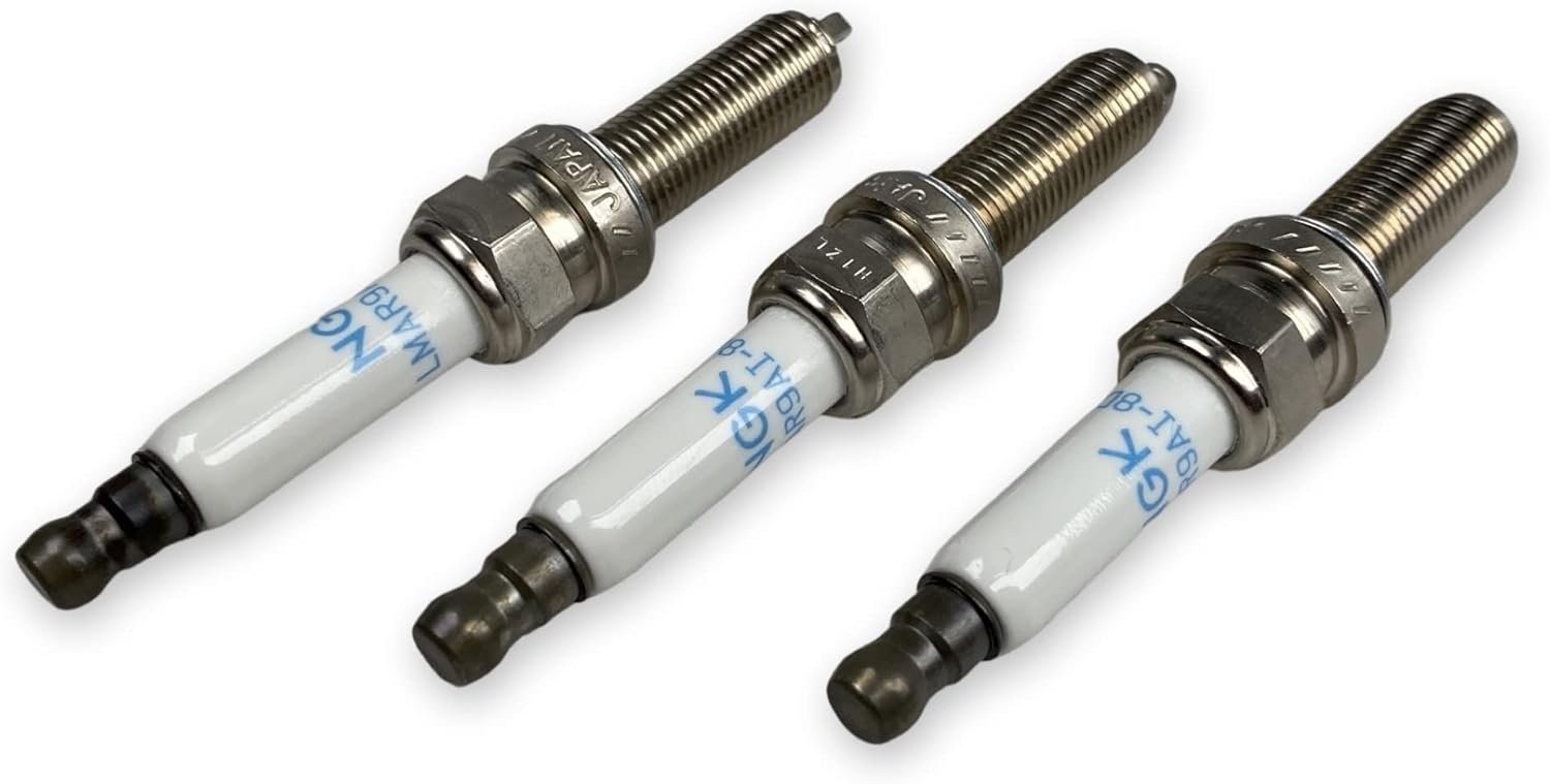 NGK Spark Plug 3-Pack for Can-Am Maverick X3 Turbo R RR 2017-2022 Repl