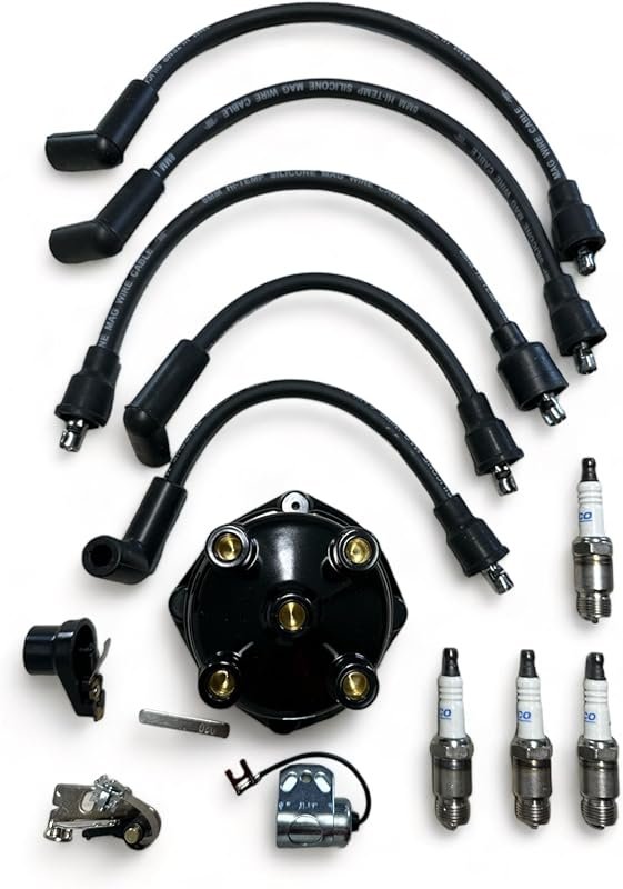 Complete Tune-Up Kit for 1963-1989 Mercruiser & OMC 2.5L/3.0L with Con