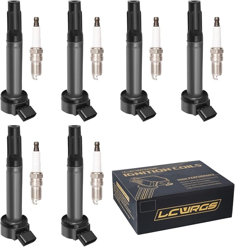 Ignition Coils & Spark Plugs for Toyota Sienna Avalon Camry Highlander