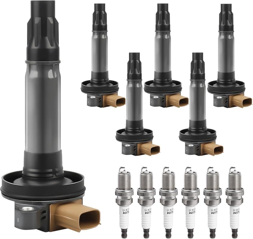 Ignition Coil Pack & 6 Spark Plugs for Ford F-150 3.5L EcoBoost 2011-2