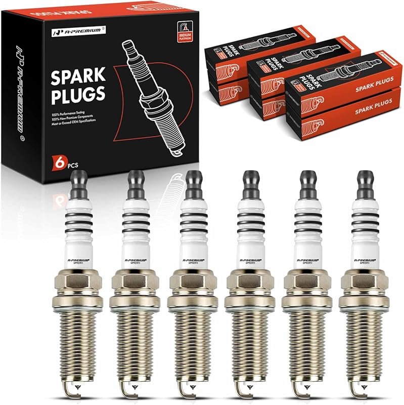 A-Premium Iridium Platinum Spark Plugs Compatible with Mercedes-Benz &