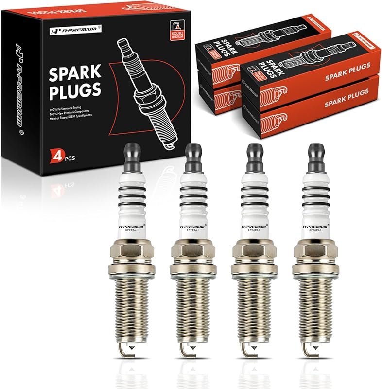 A-Premium Double Iridium Spark Plugs for Mitsubishi Outlander 2014-202