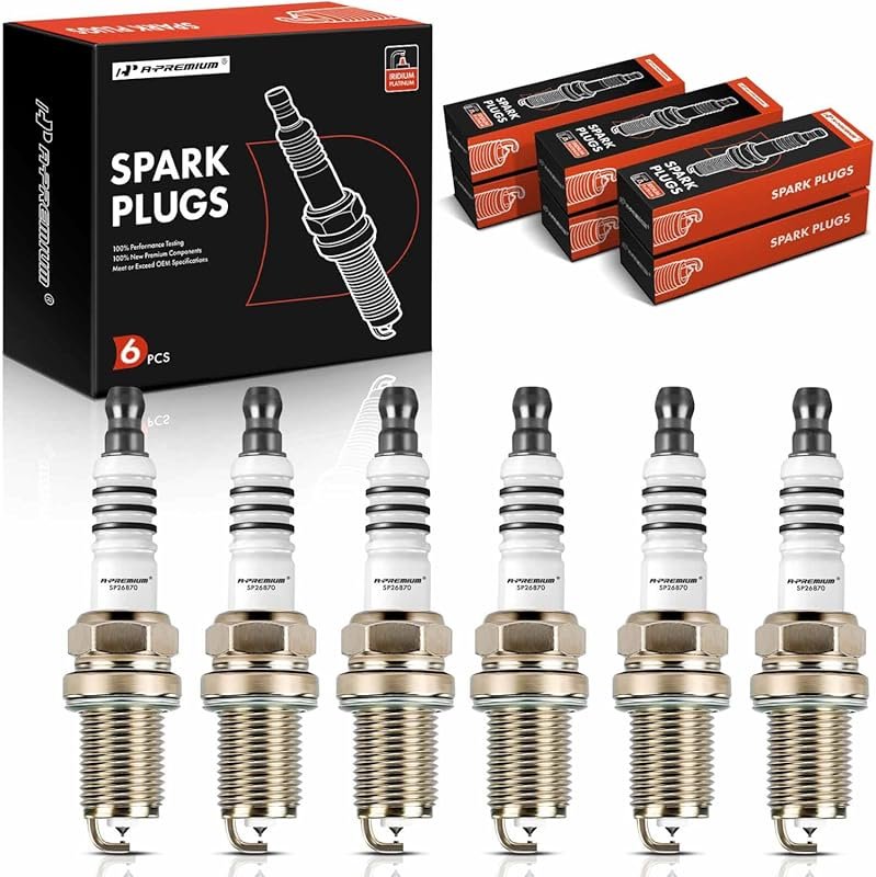 A-Premium Iridium & Platinum Spark Plugs for Mitsubishi Eclipse GTS, G