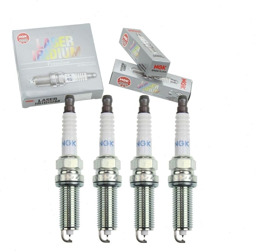 4-Pack NGK Laser Iridium Spark Plugs for Subaru Crosstrek 2.0L H4 2018