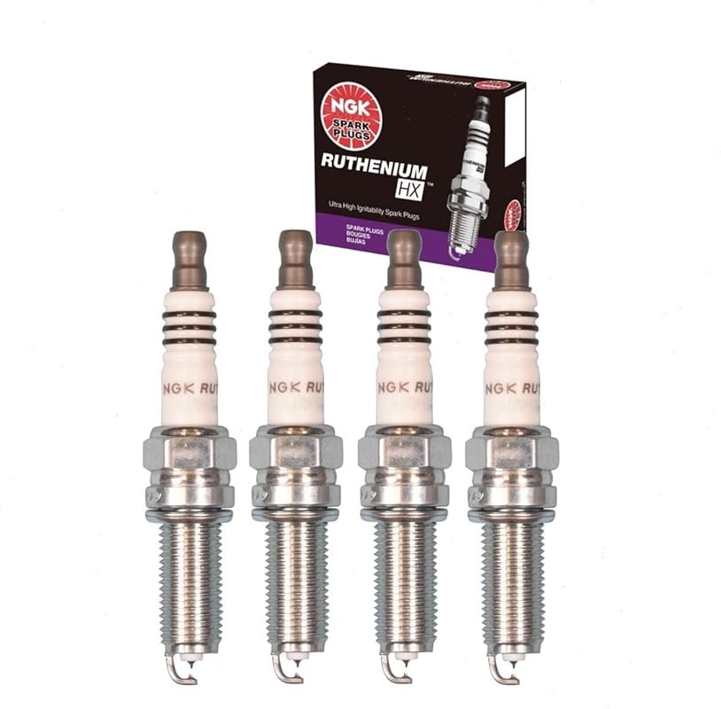 NGK Ruthenium HX Spark Plugs for Nissan Altima 2.5L L4 2007-2018
