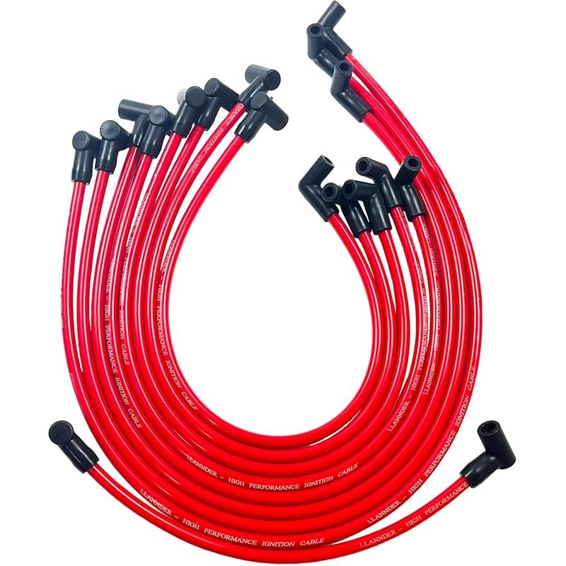 10mm High Performance Spark Plug Wire Set for Chevy SBC BBC 305 350 45