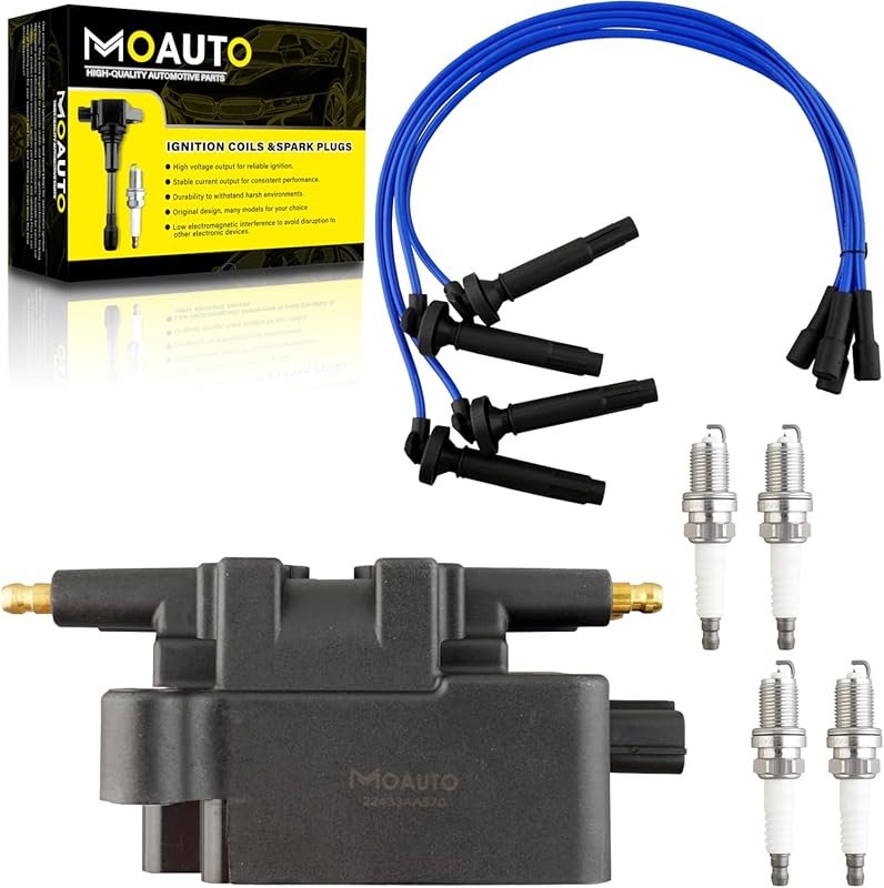 UF240 Ignition Coils & Iridium Spark Plugs Kit for Subaru Forester, Ou