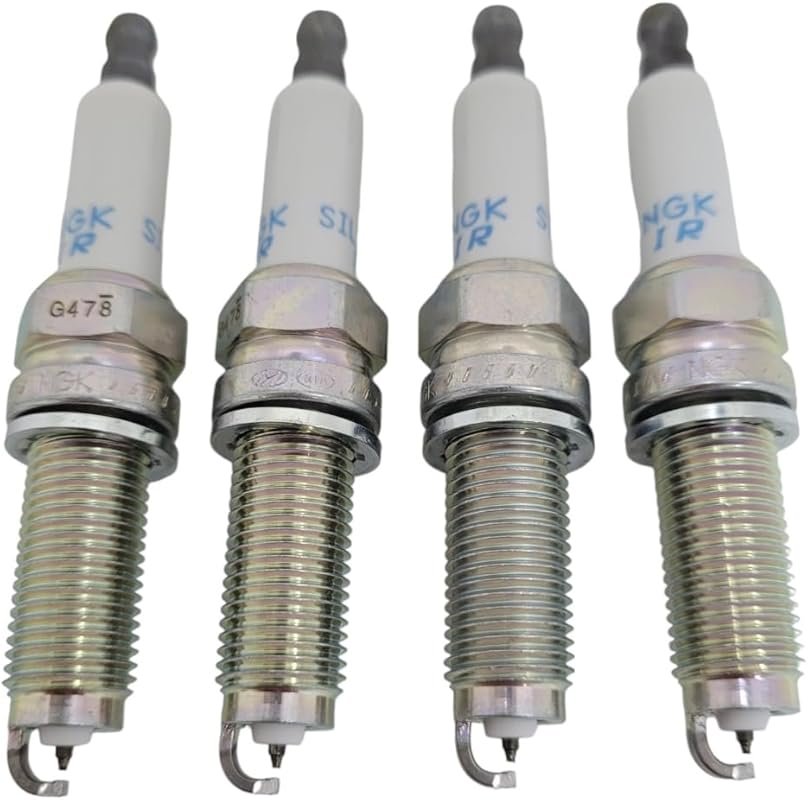 OEM Spark Plug Set 4-Pack Compatible with Hyundai Sonata & Kia K5 1.6L