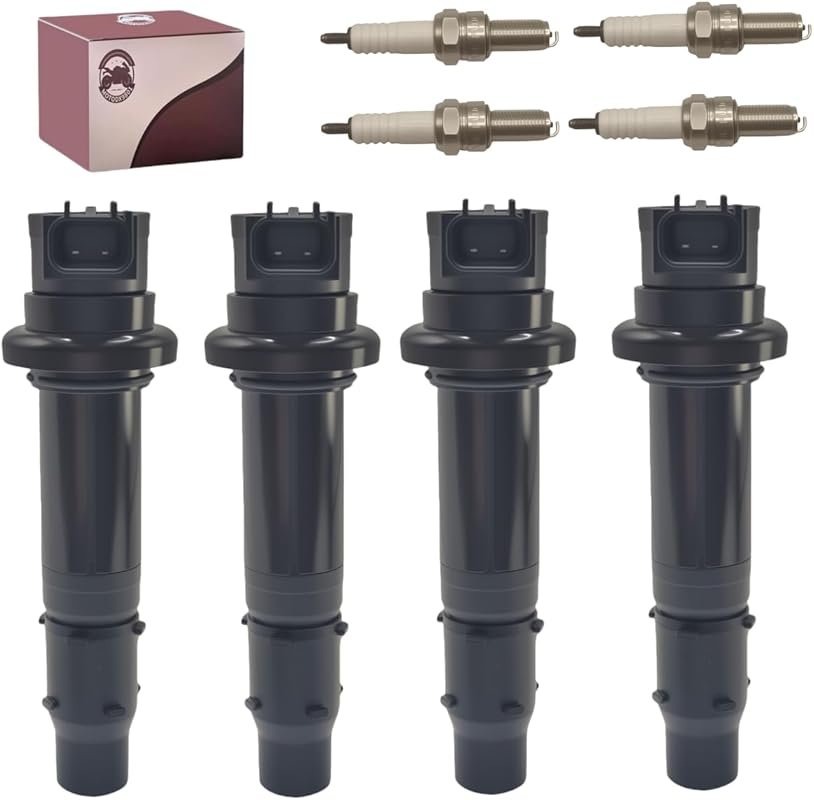 Ignition Coil & Spark Plug for Yamaha FZ1 2006-2014 FZS1 2015 YZF-R1 2