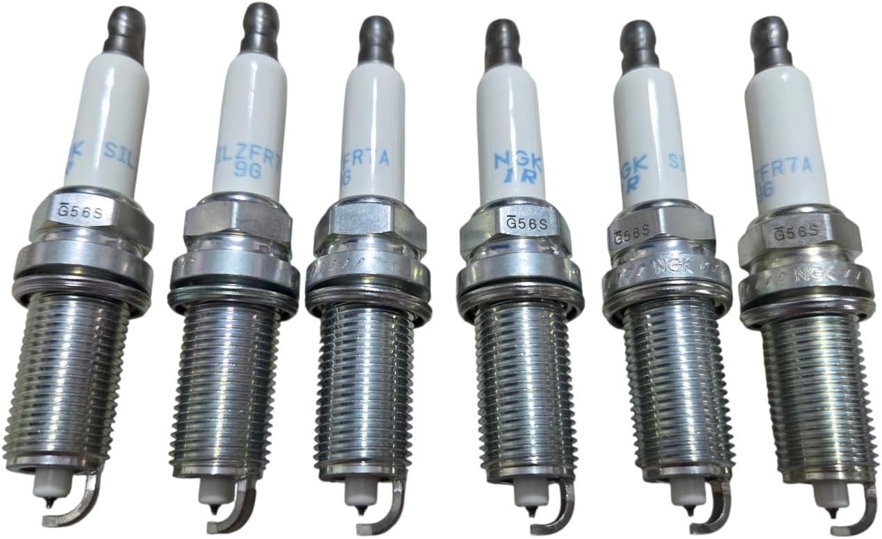 Genuine OEM 18852-09070 Spark Plug Set (6pcs) for Hyundai Genesis & Ki