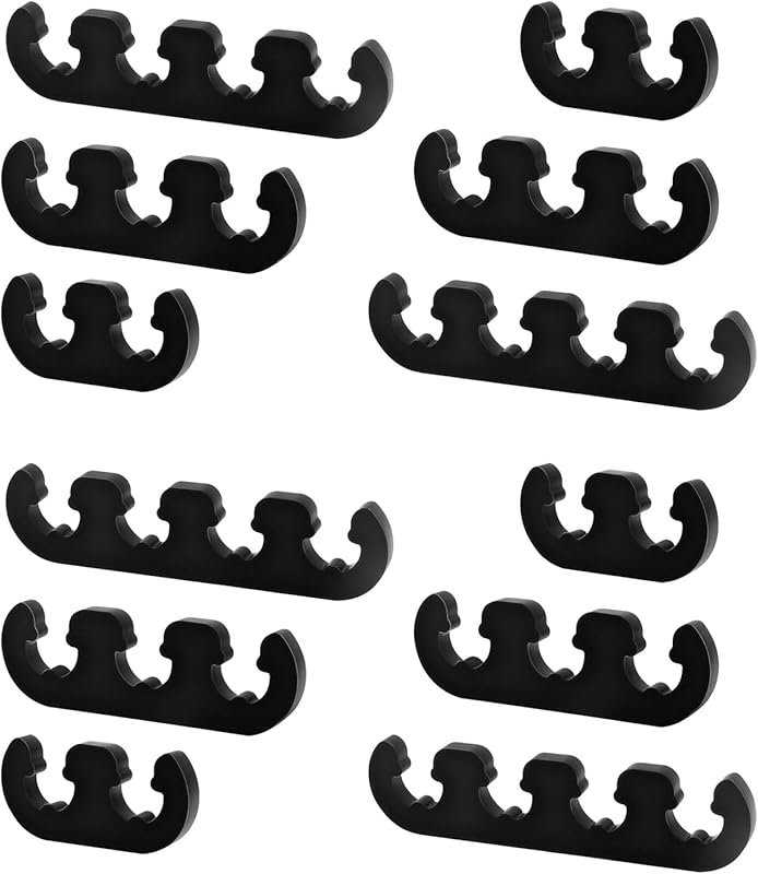 12PCS Heat-Resistant Spark Plug Wire Separators for 7-8mm Wires, SUV &