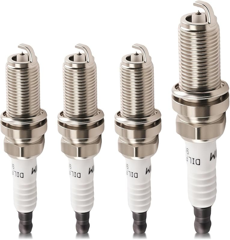 maXpeedingrods 4pc Double Iridium Spark Plugs for Lexus 2.0L L4 (IS300, NX300, RC300)